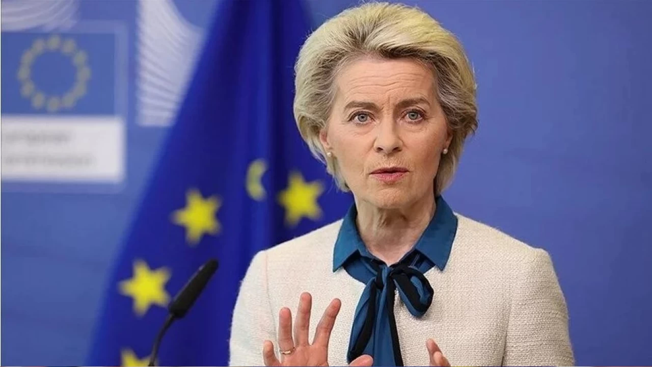 Von der Leyen: Gazze'nin acil insani araya ihtiyacı var