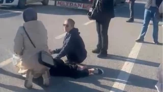 Yeniehir'de kontrolden kan motosiklet devrildi: 1 l, 1 yaral