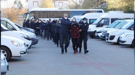 Yozgat'ta DEA operasyonunda 22 zanl yakaland