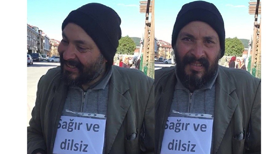 Zabıtayı görünce dile geldi