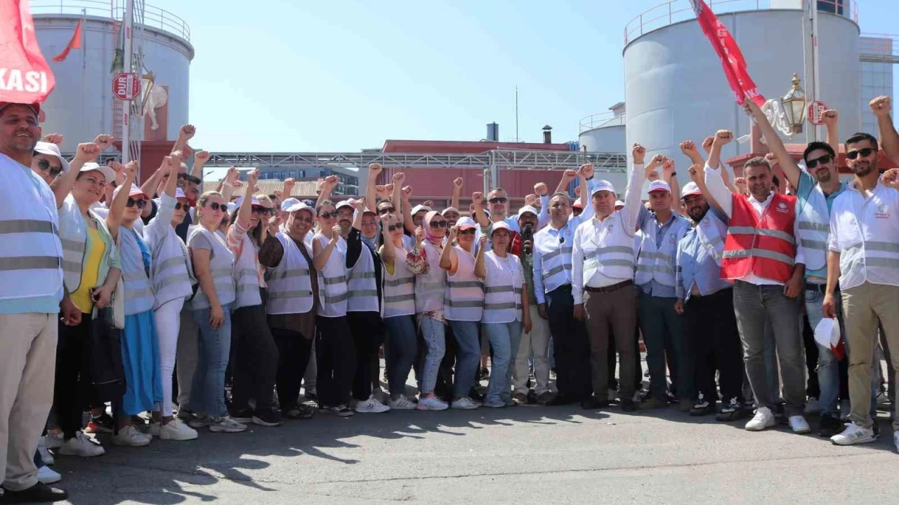 Zeytinya fabrikas iileri 31 gndr grevde