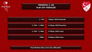 1., 2. ve 3. Lig'de play-off tarihleri belli oldu