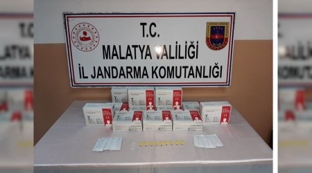 119 kaçak Covid-19 hızlı test kiti ele geçirildi