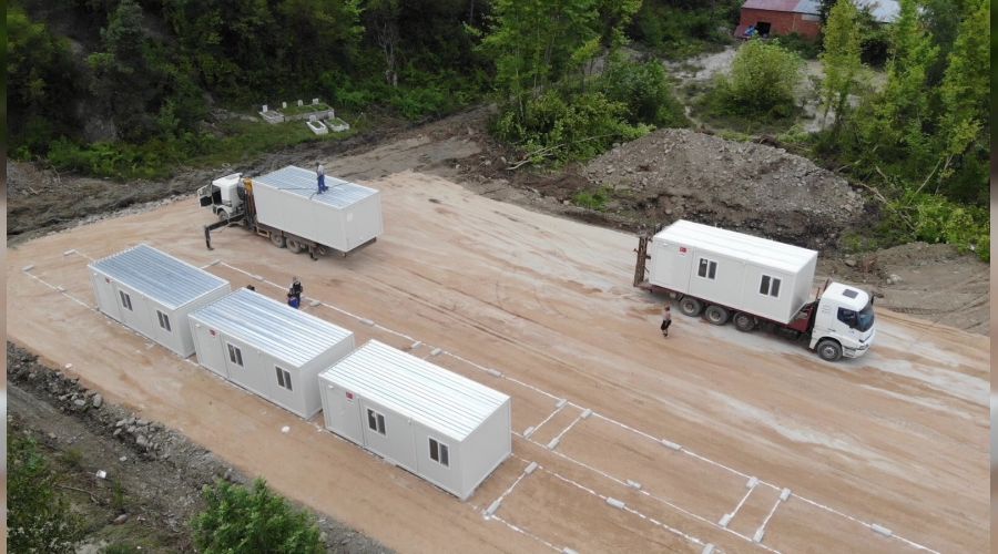 15 kayıp veren Babaçay'da konteyner köy kuruluyor