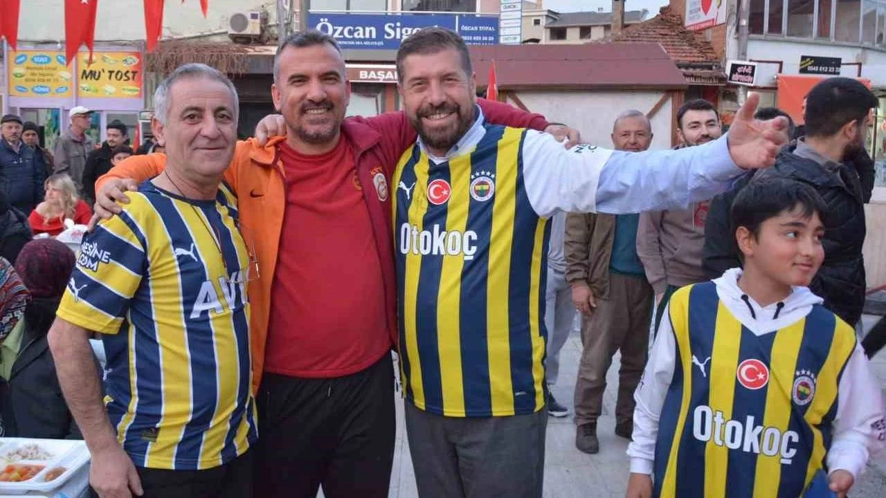 3 büyük takım taraftarı iftarda buluştu