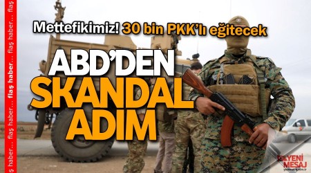 30 bin PKK'lya ABD'den eitim