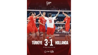 A Milli Erkek Voleybol Takm eyrek finalde