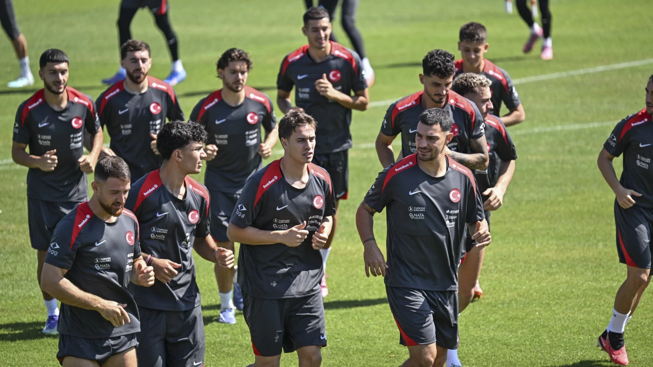 A Milli Futbol Tak�m�, G�rcistan ma��na haz�r