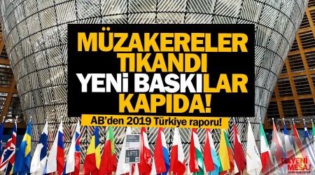 AB ile müzakere süreci tıkandı