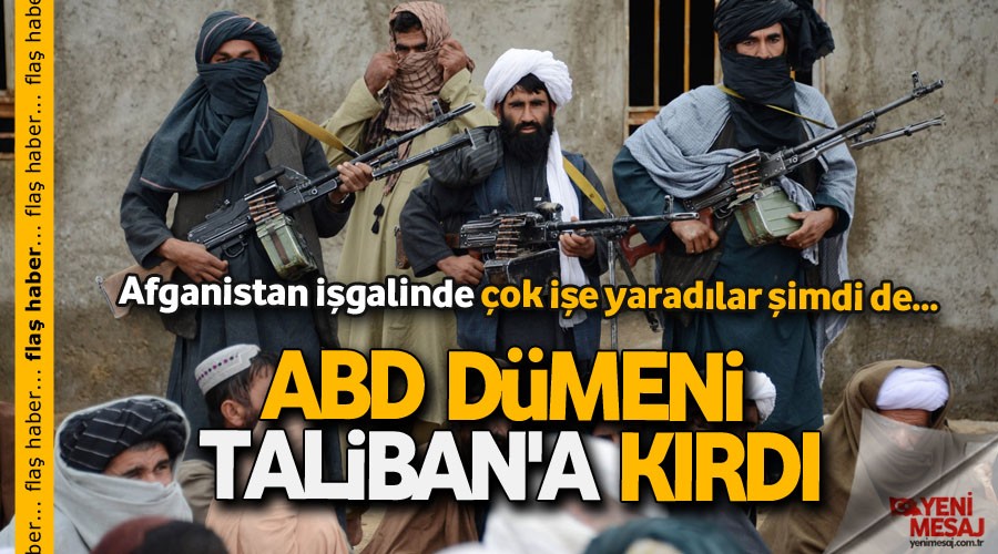ABD d�meni Taliban'a k�rd�