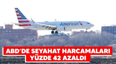 ABD'de seyahat harcamalar yzde 42 azald