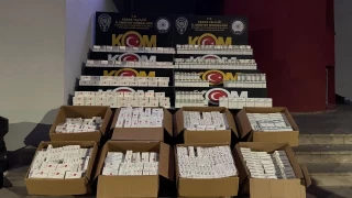 Adana'da 107 bin 64 adet kaak ila ele geirildi