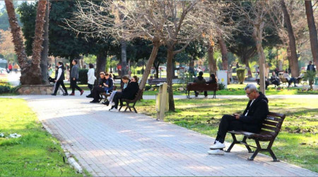 Adana'da termometreler 22 dereceyi gsterdi