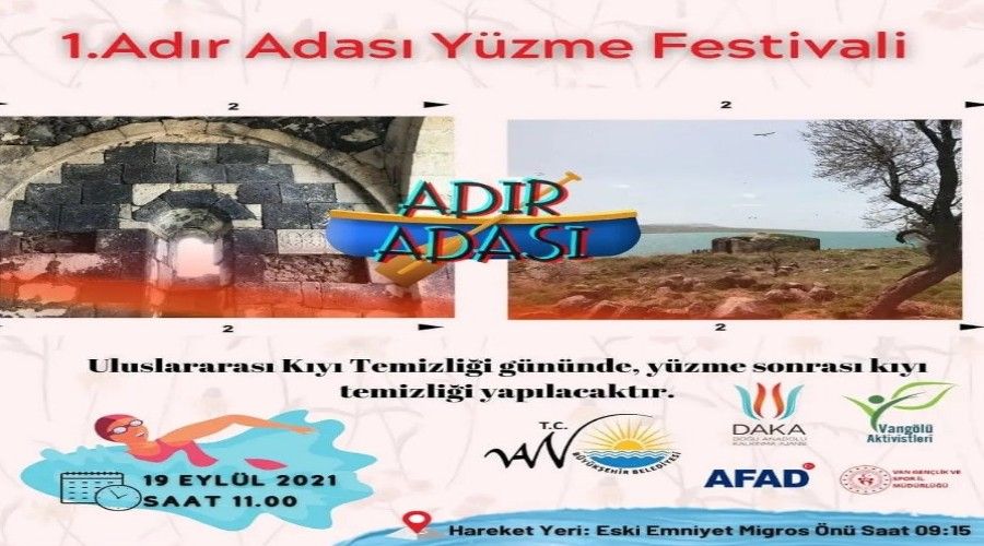 Ad�r Adas�'nda y�zme festivali d�zenlenecek