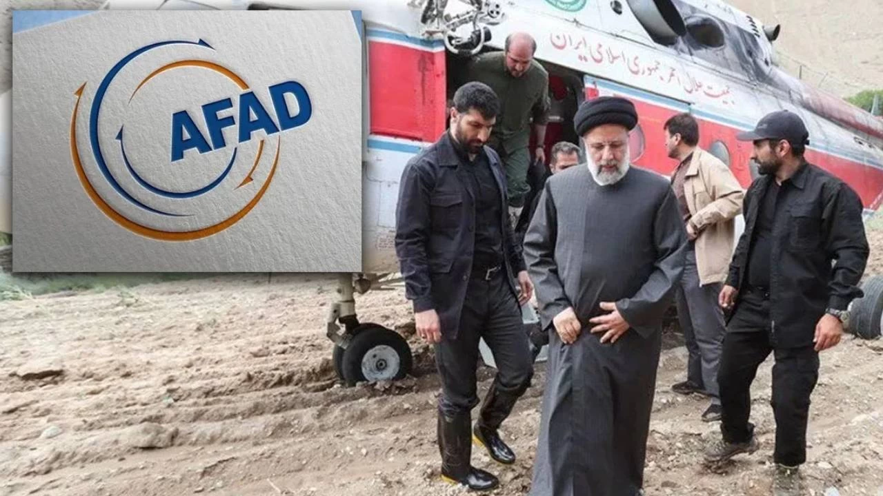 AFAD ekibi Reisi'yi aramak için yola çıktı