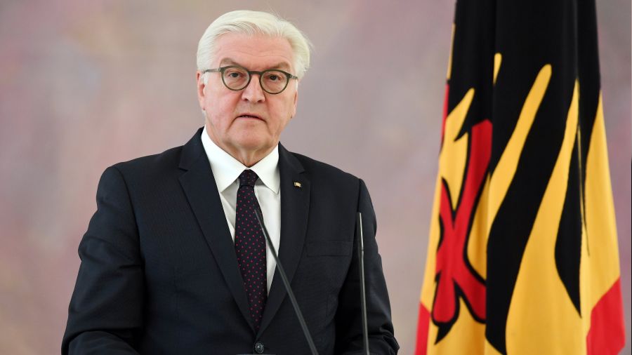 Almanya Cumhurbakan, Zelenski ile grt