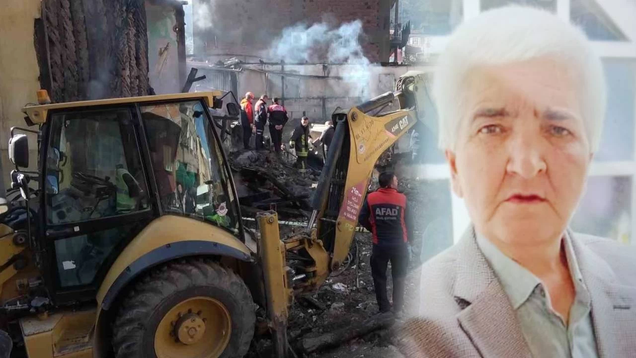 Amasya'da yanan asrlk konakta 1 kii hayatn kaybetti