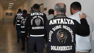 Antalya'da milyonluk doland�r�c�l�k operasyonu
