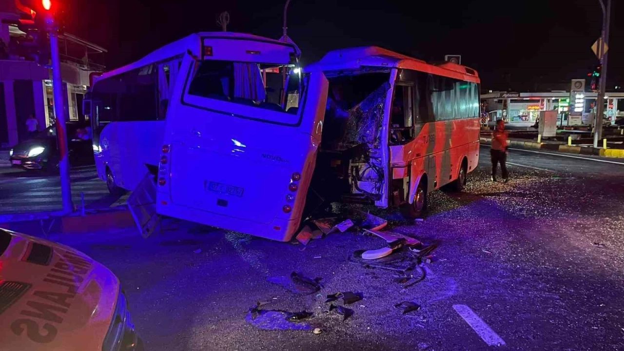 Antalya'da ortal�k sava� alan�na d�nd�: 6 yaral�