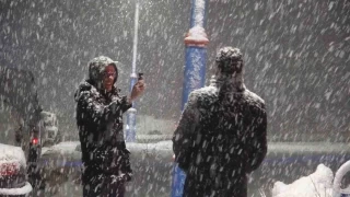 Ardahan'a mart aynda lapa lapa kar yad