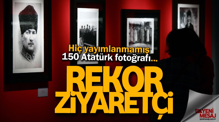 Atatürk sergisine ziyaretçi akını