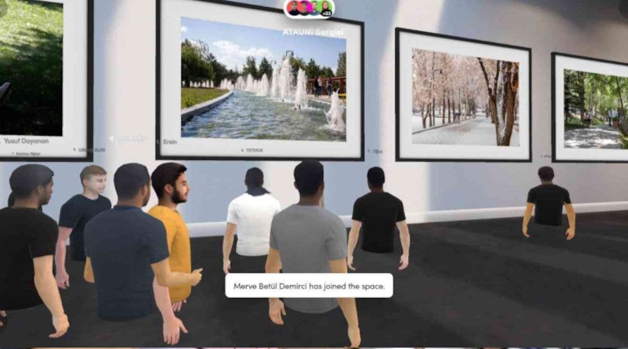 Atatürk Üniversitesi'nden Metaverse evreninde ilk ders
