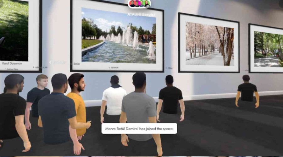 Atatrk niversitesi'nden Metaverse evreninde ilk ders