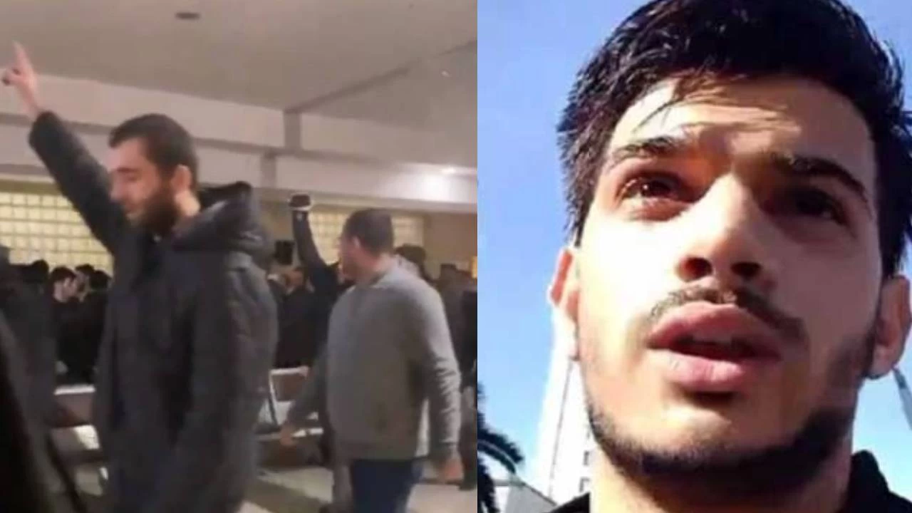 Atatürk'e hakaret eden genç tahliye edildi, adliyede 'Yaşasın Şeriat' sloganları atıldı