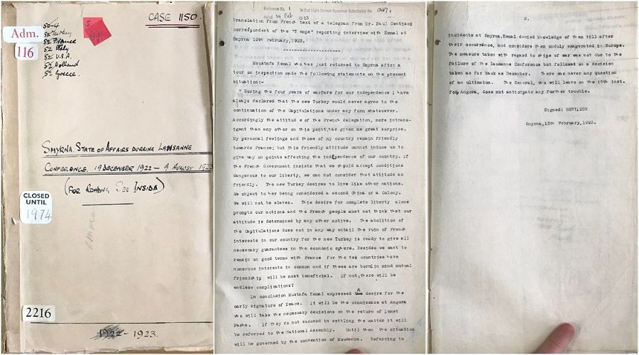 Atat�rk'�n hi�bir yerde yay�mlanmayan r�portaj� bulundu "Biz k�le olmayaca��z"