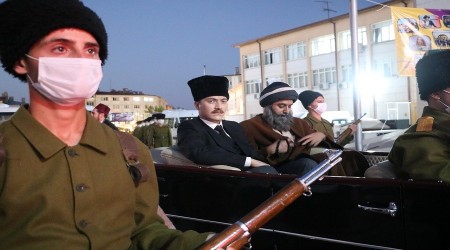 Atatürk’ün Sivas’a gelişi canlandırıldı
