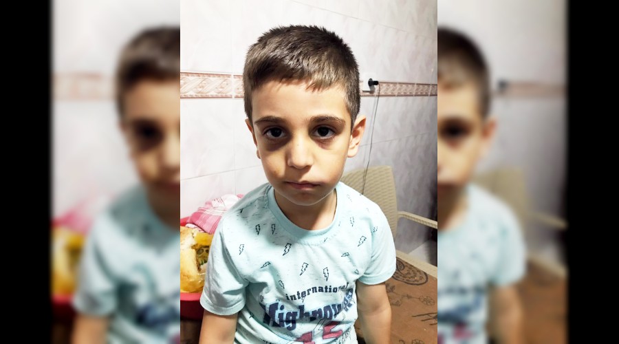 Baba kurbanı Mertcan toprağa verildi