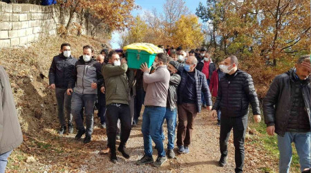 Bahar öğretmene hüzünlü veda