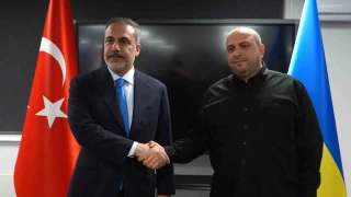 Bakan Fidan, Ukrayna'da Umerov ile grt