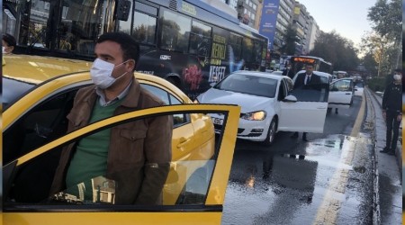 Başkent'te hayat 1 dakikalığına durdu