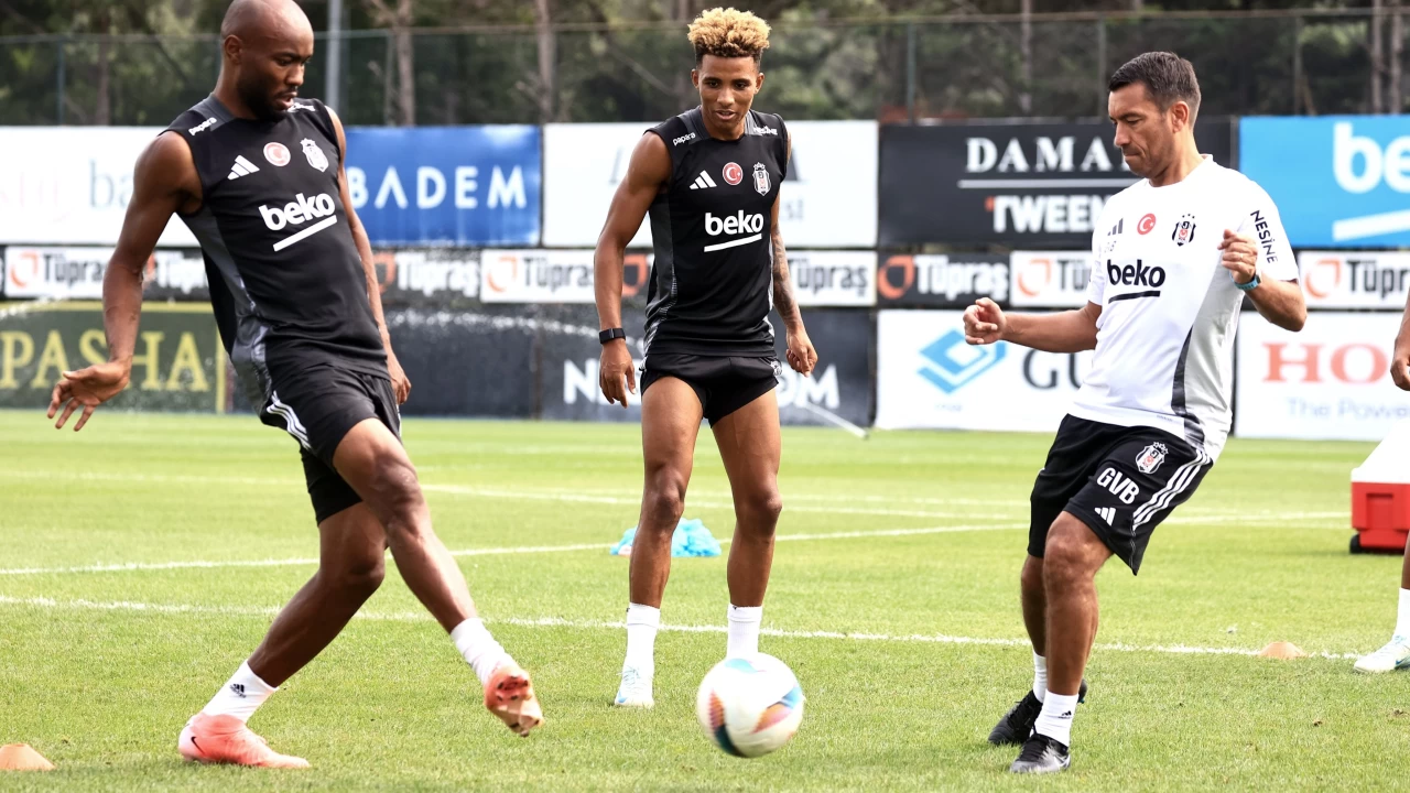 Beşiktaş, Trabzonspor maçı hazırlıklarını sürdürdü