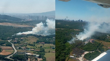 Beykoz'da yangınla ilgili 1 şüpheli yakalandı
