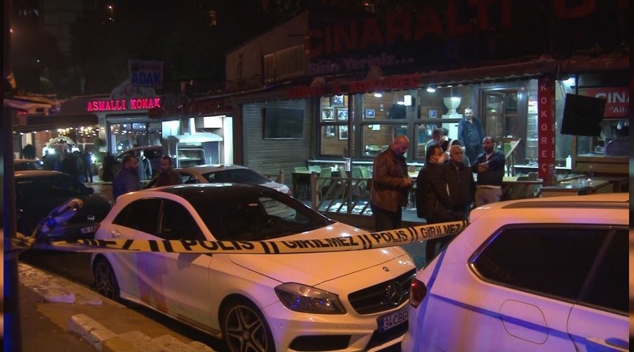 Beyoğlu'nda restorana kurşun yağmuru