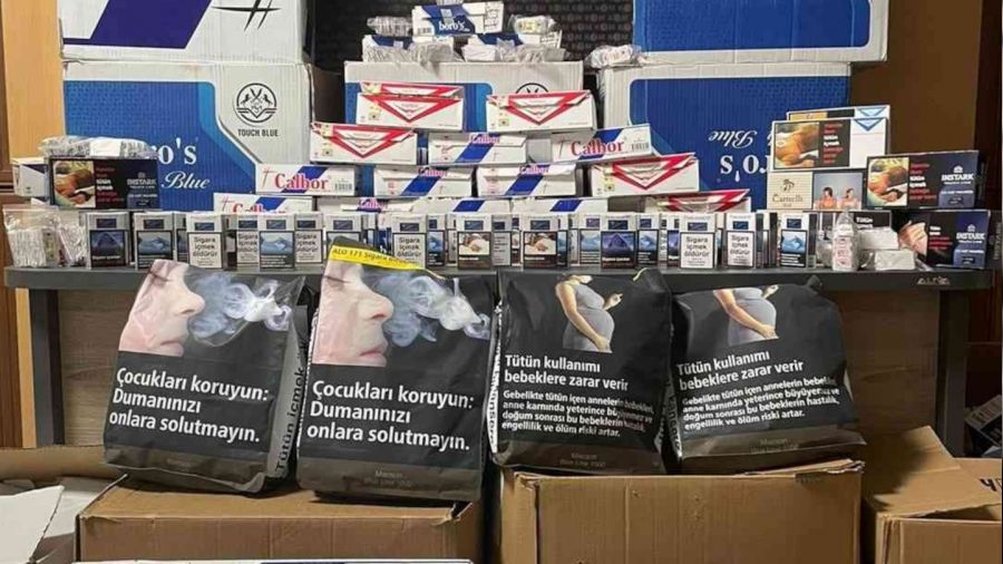 Binlerce g�mr�k ka�a�� makaron ele ge�irildi