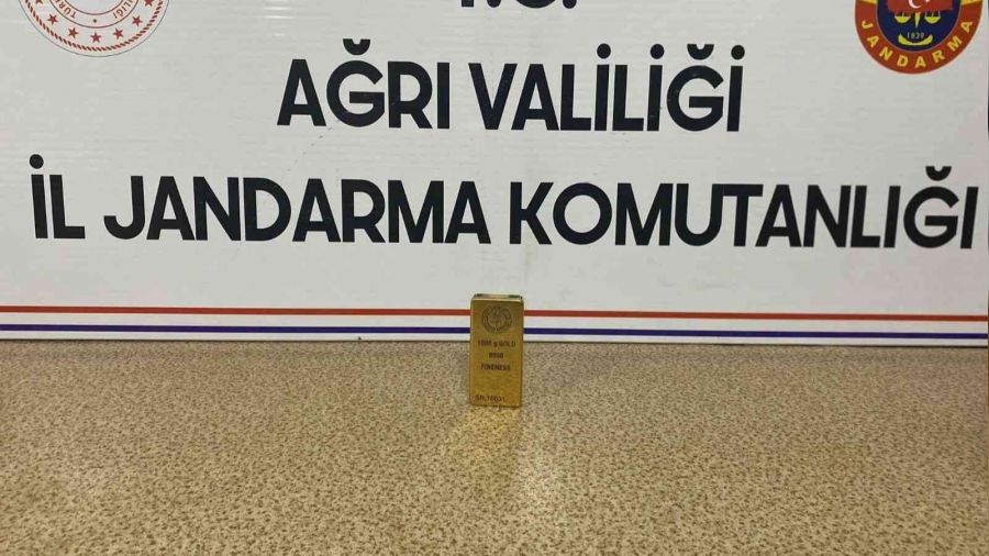 Bir kilograml�k sahte k�l�e alt�n ele ge�irildi