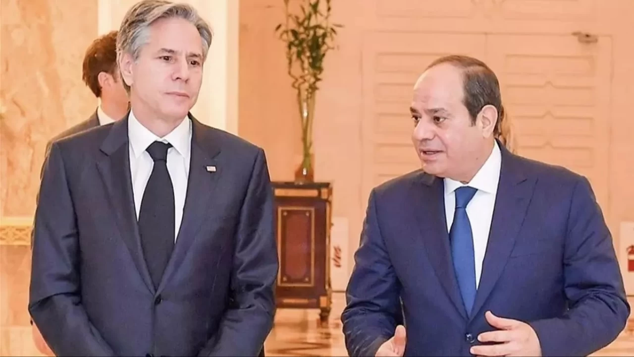 Blinken ile Sisi, esir takas anlamasnda son durumu deerlendirdi