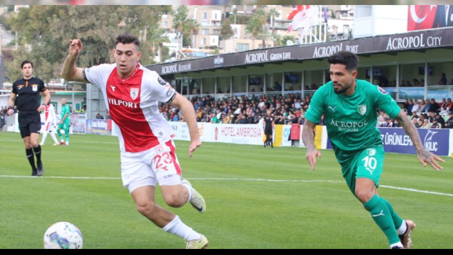 Bodrum'da puanlar paylaşıldı