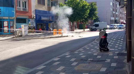 Bolu'da şüpheli çanta patlatıldı