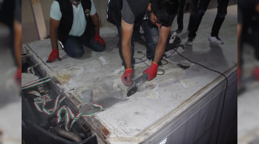 Bo� t�rdan 234 kilo eroin ��kt� 