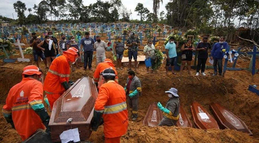 Brezilya'da son 24 saatte 3 bin 400'den fazla �l�