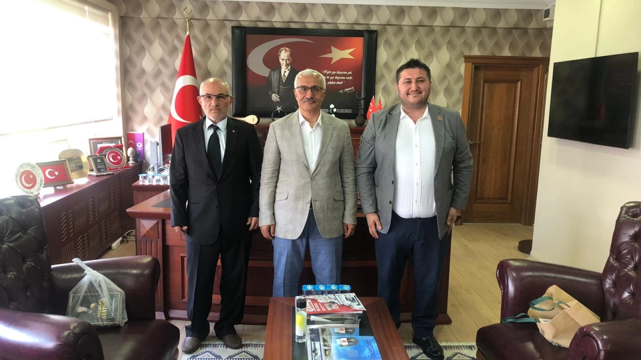 BTP Gebze ilçe teşkilatından Gebze Kaymakamı'na ziyaret