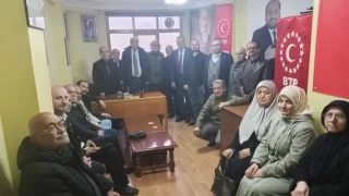 BTP genel merkezden Bafra te�kilat�na ziyaret