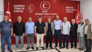 BTP Kilis �l Ba�kanl���'ndan emekliler derne�ine anlaml� ev sahipli�i