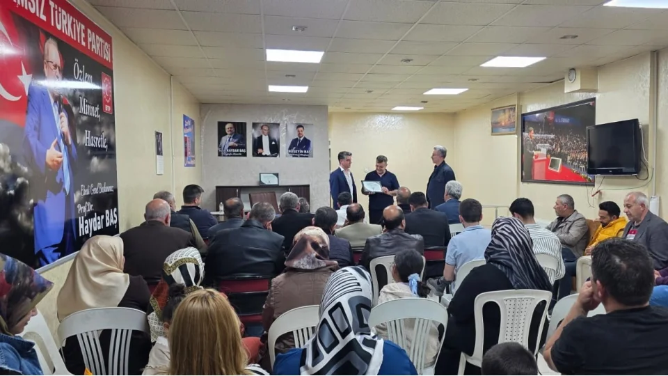 BTP Kilis İl Teşkilatı’ndan hem 19 Mayıs coşkusu hem plaket töreni