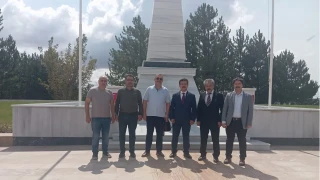 BTP Sivas �l Ba�kanl����ndan �ehitlik ziyareti, bas�n ve esnaf bulu�mas�