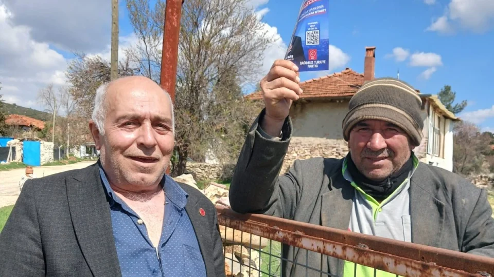 BTP Tavas İlçe Başkanı Mutlubaş’tan köy ziyaretleri